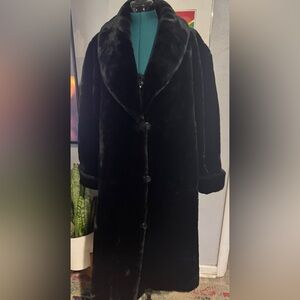 Vintage reversible Faux Fur Coat